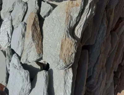 Pedra Atacama aplicada em paredes internas decorativas