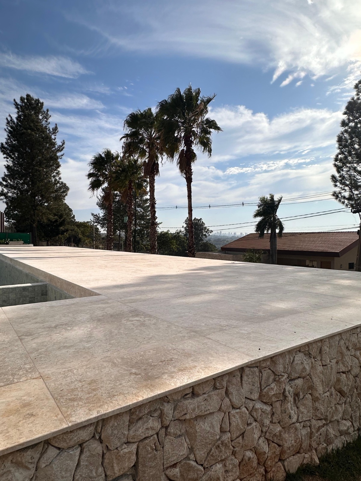 Piso Travertino Levigado