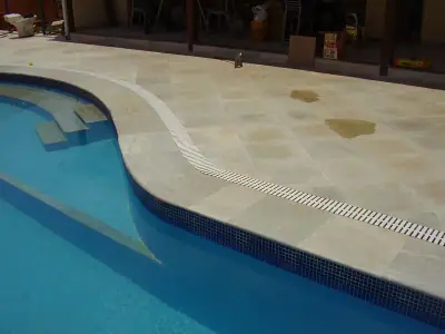Borda Boleada aplicada em acabamentos de decks